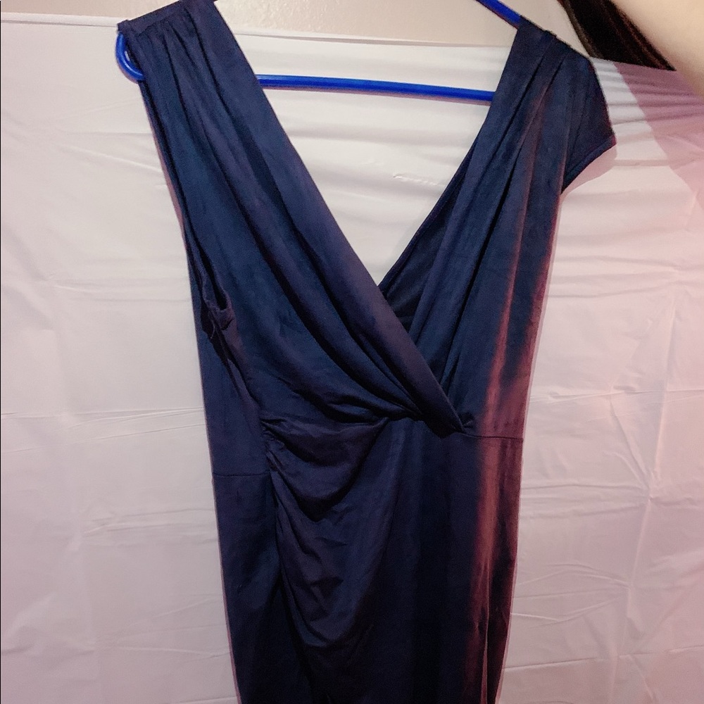 Blue dress